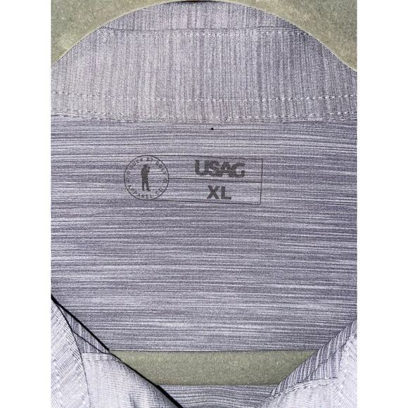 USAG U Suck At Golf Polo Shirt Men’s XL Embroidered Gray Stretch - Picture 3 of 5